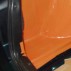VW Golf 3 Abkleben des Kofferraumseitenteil - VW Golf 3  -  JL-Audio Subwoofer im GFK-Gehuse