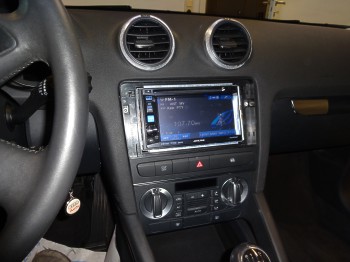 Radioblende Audi A3 Sportback - Audi A3 Sportback - Lautsprecher & Trdmmung - Radioblende Audi A3 Sportback -  