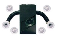 KEF Soundlight - Einbaulautsprecher - KEF Soundlight -    4 Ohm   Empf. Verstrkerleistung 10-100 Watt   Subwoofer mit Frequenzweiche    4 Satelliten wie Ci50R   Subwoofer mit 2 Bassreflexaustritten und Blenden   Einbautiefe Satelliten: 104 mm   Frontabdeckungen in Wei, Chrom, Messing oder gebrstetem Stahl lieferbar   geeignet fr Multi-Raum-Systeme, Heim-Kino-Systeme, Warterume, Bars, Boutiqen, Besprechungsrume        479,00 EUR   inkl. MwSt.    Zahlungsweise: Nachname,Vorkasse oder PayPal Kostenloser Versand 