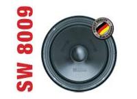 sw8009 - German Maestro - German Maestro SW8009 -    Breitband Subwoofer   Nennbelastbarkeit: 100 Watt   Impulsbelastbarkeit: 240 Watt   bertr. Bereich: 28 Hz   Empfindlichkeit: 91 db    Impedanz 4 Ohm   Einbautiefe Tieftner 82 mm       109,00 EUR   inkl. MwSt.    