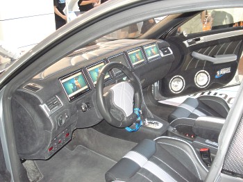 Clarion Audi A4 Cockpit - Car + Sound Sinsheim 2007 - Clarion Audi A4 Cockpit -  