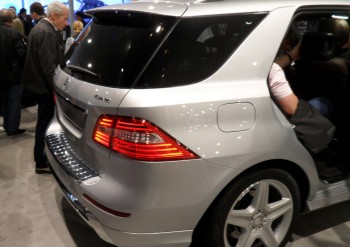 Heck Mercedes M-Klasse - IAA 2011 - Heck Mercedes M-Klasse -  