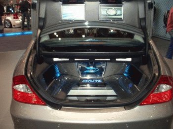 Alpine CLS - Car + Sound Sinsheim 2006 - Alpine CLS -    vollgepackt mit Alpine F#1 Status Komponenten 