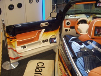 Clarion Beetle mit Monitor  - Car + Sound Sinsheim 2006 - Clarion Beetle mit Monitor  -  