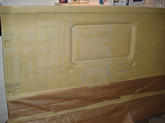 Abkleben Rckwand - Scania R500 - Abkleben Rckwand -  
