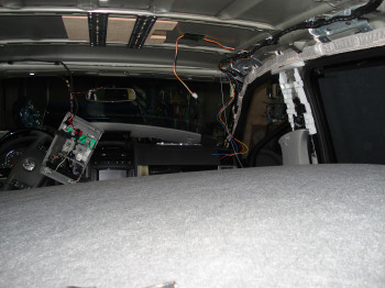 Halterung Deckenmonitor - VW Touareg - Alpine Deckenmonitor 10 Zoll - Halterung Deckenmonitor -  