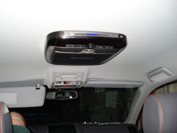 Montage Alpine PKG-2000P - VW Touareg - Alpine Deckenmonitor 10 Zoll - Montage Alpine PKG-2000P -  