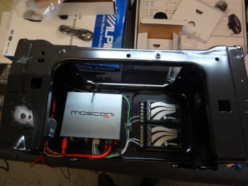 Mosconi D2 - Mercedes Viano - Soundsystem & Deckenmonitor - Mosconi D2 -  